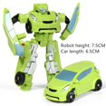 thumbnail image 1 of DMH Mini Transformation Robot Kit Toys Models 2 In 1 Deformed Car Toy Robots Toys for Kids Gift  Action Figure Children Toys, 1 of 7