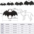 thumbnail image 5 of Halloween Dog Bat Wings Pet Costume for Halloween Party Decorations, Cute Puppy Dog and Cat Collar Bat Wings with Pumpkin Bells Cosplay Party (X-Large), 5 of 7