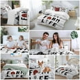 thumbnail image 5 of Farm Life Bedding Duvet Cover Set Twin Size 4 Pieces Farmhouse Barn Cow Chicken Pig Wood Grain Bedding Set with Zipper Closure, 1 Comforter Cover 68x86 Inches 1 Flat Sheet & 2 Pillow Cases, 5 of 7