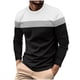 thumbnail image 2 of pstuiky manga larga para hombre, Camiseta deportiva informal de manga larga con cuello redondo y parches para hombre camisetas de hombre s, 2 of 6