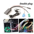 thumbnail image 4 of Zyutaosan Bluetooth 5.0 Car Kit Microphone Handsfree 8 6 Pin Mini Iso Plug Cable Adapter For Renault 2005-2011 Updatelist Radio Stereo Audio Aux In, 4 of 5