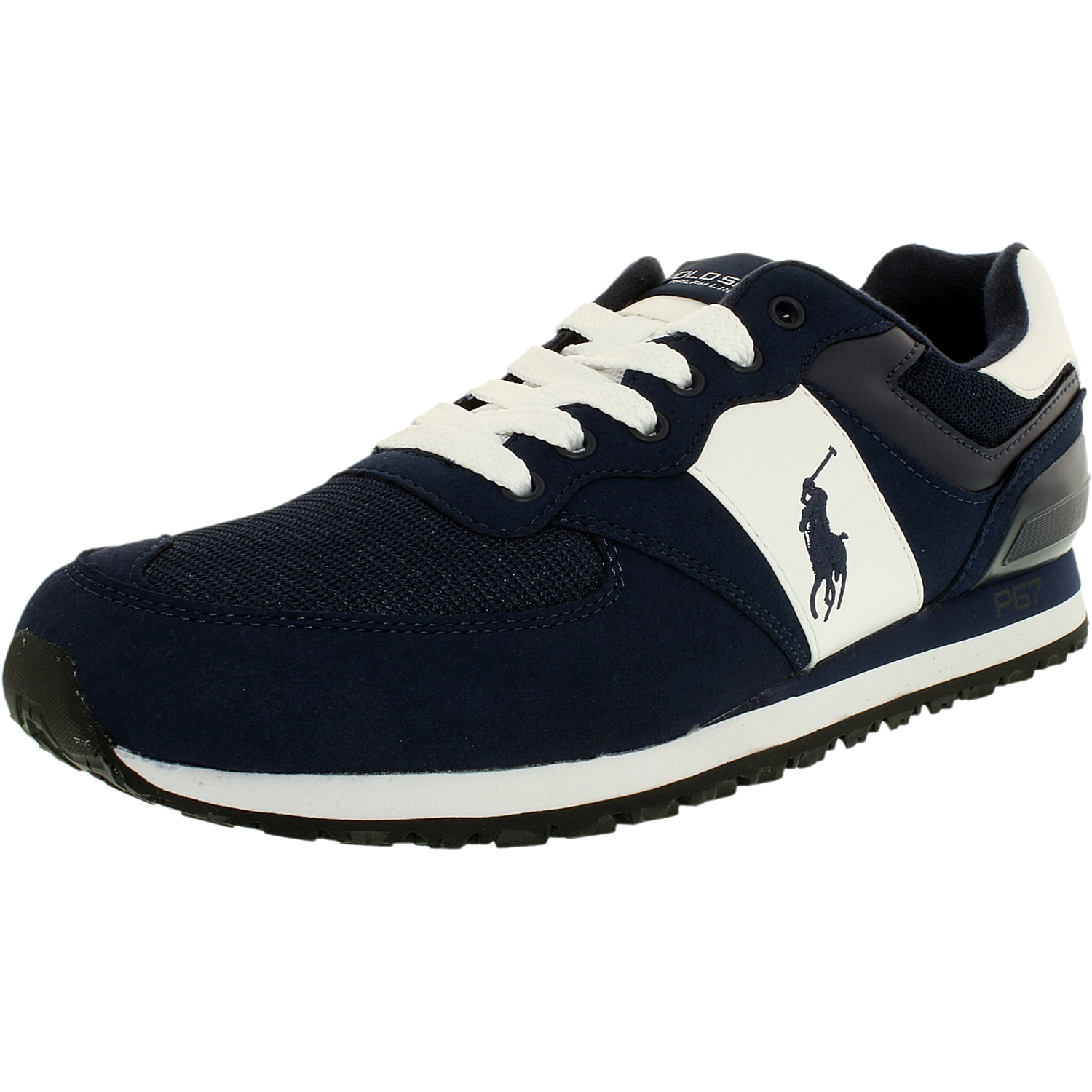 polo ralph lauren men's slaton pony fashion sneaker