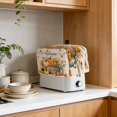 thumbnail image 4 of Fall HarvestThanksgiving Pumpkins Sunflowers Maple Leaves Toaster Cover 2 Slice, Dustproof Bakeware Oven Protector with Top Hook, Waterproof Small Kitchen Appliance Toasters Dust Cover, 12"x7.5"x8", 4 of 9