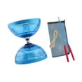 thumbnail image 3 of TISHITA Ensemble de Diabolo Chinois Amusant Portable Robuste 3 Roulements pour Enfants Débutants Extérieur Bleu, 3 of 8