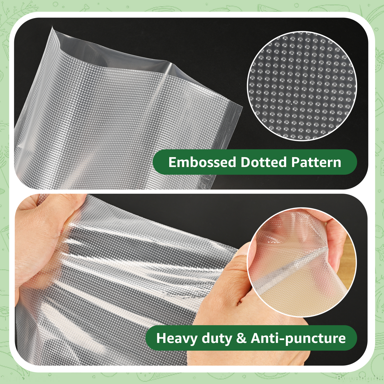 BoxLegend 11" x 150' Vacuum Sealer Bag Roll with Cutter photo 8