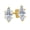 Yellow Gold, variant on 1 to 5 Carat IGI Certified LAB GROWN Marquise Cut Diamond Earrings 4 Prong Push Back Ultra Premium Collection (E-F Color, SI1-SI2 Clarity) 14K White Gold 1 Carat