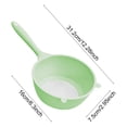 thumbnail image 3 of 1Pc Large Fine Mesh Strainer Basket for Kitchen,Cream White Plastic Vegetable And Rice Washing Drainer with Handle,Multifunctional Food Strainer for Household Cooking And Fruit 12.3"X2.95"X6.3", 3 of 7