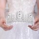 thumbnail image 1 of Coronas de princesa con diamantes de imitación para mujeres y niñas, bodas y fiestas nupciales (plata), 1 of 4