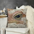 thumbnail image 2 of YINGXI Smilayrd Farm Animal Farmhouse Pillow Covers Oil Painting Lovely Cow with Beautiful Flower Decor Throw Pillow Case Cotton Linen Rustic Country Animal Cushion Cover Outdoor for Sofa  12x12in, 2 of 5