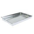thumbnail image 1 of Home Trends White Metal Rectangle Tray ,1 Piece, 1 of 6