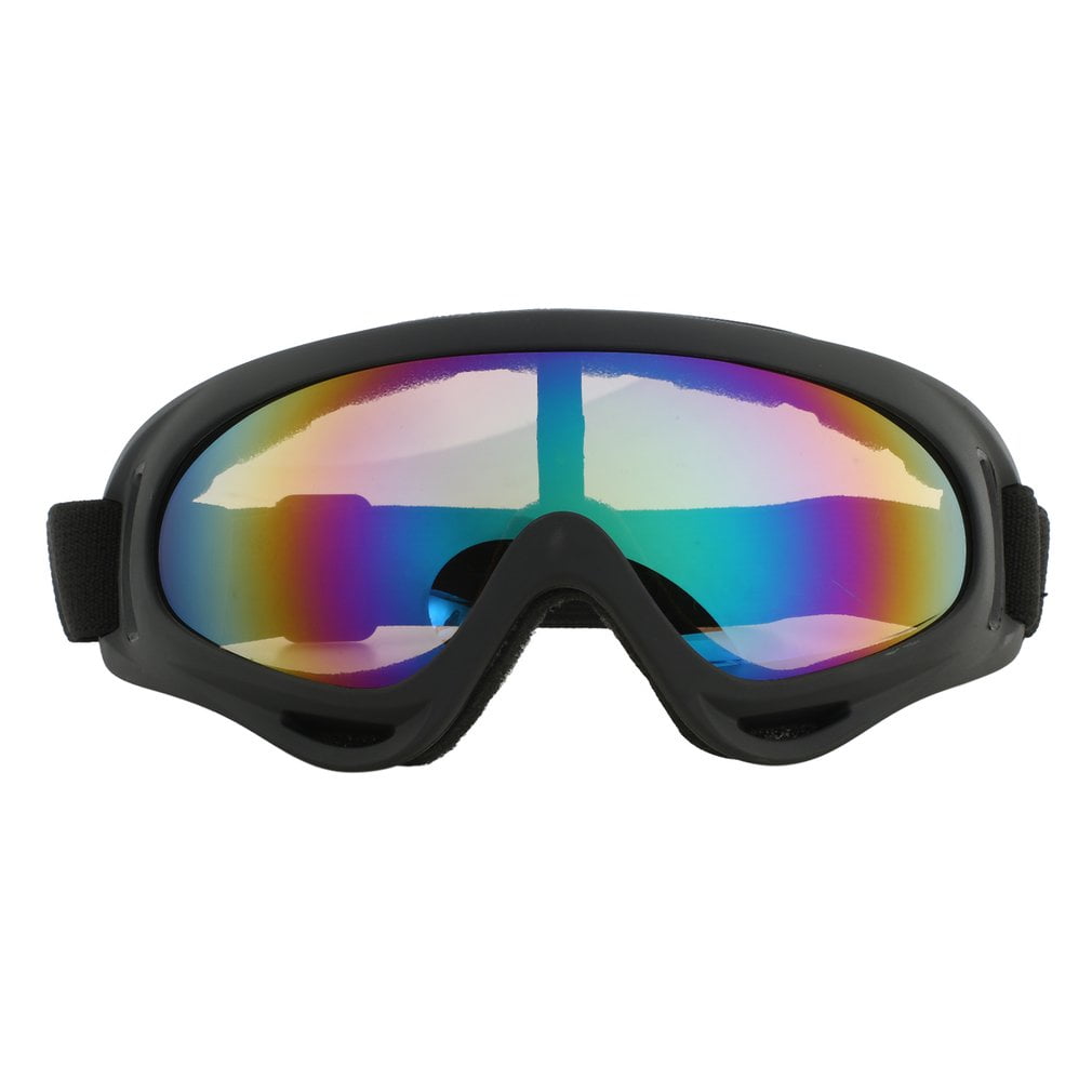 Outdoor Cycling Protective Goggles Windproof Skiing Goggles with Elastic Band by