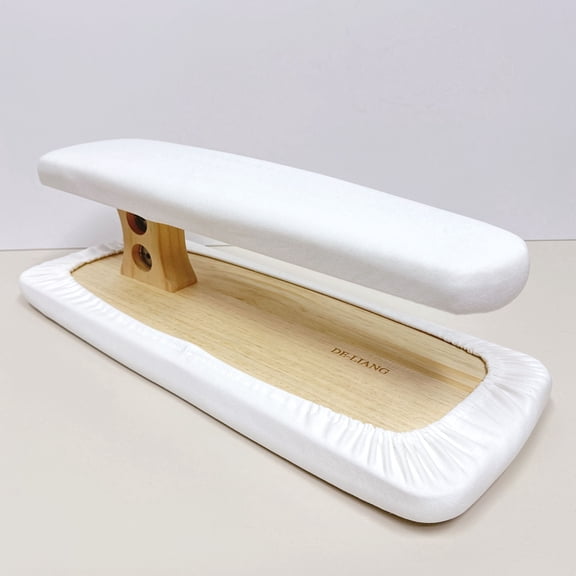 DE-LIANG Chest and Sleeve Wooden Ironing Board, Two-Sided Professional Garment Pressing Aide