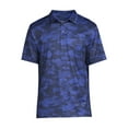 thumbnail image 4 of Ben Hogan Men's and Big Men's Camouflage Golf Polo Shirt with Short Sleeves, Sizes S-5XL, 4 of 6