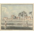 thumbnail image 2 of Capt. Francis Grose 18x15 Gold Ornate Wood Frame and Double Matted Museum Art Print Titled - Hampton Court Church, 2 of 4