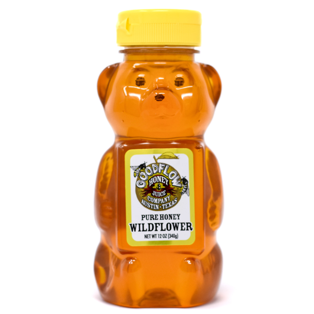 Good Flow Honey Co Pure Wildflower Honey, 12 oz