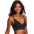 thumbnail image 1 of Maidenform Soutien-Gorge Léger Convertible Sans Fil pour Femmes Casual Comfort, 36B, Noir, 1 of 1