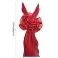 thumbnail image 6 of Eoperou Women Scarf Soft Multi-function Comfortable Lightweight Sweet Keep Warm Thin Rose Shape Anti-UV Neckerchief for Dating, 6 of 8