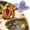 Purple, variant on Miniature Floating Flower Ornament Resin Artificial Flower for Fish Tank Aquarium Desktop Garden Decor 1.2 Inch