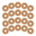 thumbnail image 1 of BRIGHTFUFU Support de Guitare en Liège Marron avec Coussinets Ronds Antidérapants pour des Sessions Confortables 20 Pcs, 1 of 8