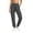 Dark Gray, variant on Admvng Womens Pants Cuffed Hem Drawstring Elastic Waist Casual Full Length Trousers with Pockets