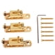 thumbnail image 2 of Puente De Guitarra De 3pcs Para 3/4/5 Cuerda De Guitarra De Caja De Cigarros Partes Del Banjo - oro Sunnimix Guitar Solo Puente, 2 of 7