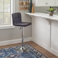 thumbnail image 3 of Powell Clayton Barstool Chocolate, 3 of 12