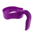 thumbnail image 2 of de Taza de Material Antideslizante Botella Vaso Manija Viaje Coche Diseñado para Portavasos - Púrpura Violeta shamjiam Tapas de vasos a prueba de derrames, 2 of 9