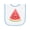 White and Light Blue, variant on Inktastic Happy Kawaii Watermelon Baby Terry Cloth Bib
