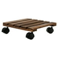 thumbnail image 3 of Wooden Flower Shelf,Plant Display Stand Indoor Flower Shelfwith Row Wheel Plant Display Stand Class Leading Features, 3 of 12