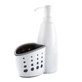 thumbnail image 1 of Dispensador De Jabón 2 En 1, Caja De Cesta De Almacenamiento, Tipo De Prensa Multifuncional, Botella Separada, Accesorios De Baño, Escurridor De Ducha Speravity HA029797-00, 1 of 5