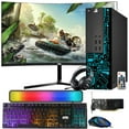 thumbnail image 1 of Restored TechMagnet Gaming PC Desktop,Intel Core i7,Siwa 8,GT 1030 4GB DDR4,16GB RAM,1TB SSD + 4TB HDD,New MTG 24 Inch Curved Monitor,RGB Kit,Windows 11 Pro, 1 of 8