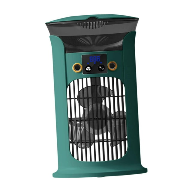 Aire acondicionado portátil, enfriador de aire portátil, ventilador de escritorio, ventilador de refrigeración USB, aire verde