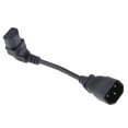 thumbnail image 7 of C14 to C13 Plug Cable, IEC 320 Male to Female Adapters Angle Cords 190mm (Pack of 1), 7 of 7