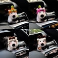 thumbnail image 4 of Car Decoration Dog, Wiper Handle Decorative Doll, Automotive Plush Doll Decoration Creative Gift, Windshield Wiper Gear Lever Wiper Grip Ornament, 2025 Car Plush Doll Decoration, 4 of 10