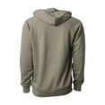 thumbnail image 3 of Independent Trading Co. - Icon Lightweight Loopback Terry Hooded Sweatshirt, 3 of 3