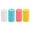 Sky Blue+Yellow+Pink+White, variant on PP Mason Jar Lids Regular Mouth Mason Canning Ball Jars Top Lids Food Storage 24 Pack Assorted Color