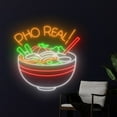 thumbnail image 5 of Handmadetneonsign Pho Real Neon Sign, Pho Bowl Wall Art Decor, Vietnamese Restaurant Wall Decor, 5 of 5