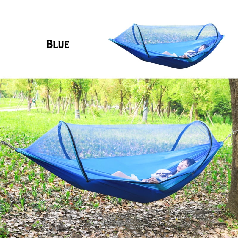 Camping Hammock Tent with Mosquito Net 2 Person Double Hanging Bed Swing Chair 