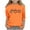 Orange H, variant on WRKEKC Girls Long Sleeve T-Shirts, Long Sleeve Shirts for Boys, 3-12 Years Boys' and Girls' Orange Festival Casual Print 3/4 Sleeve Round Neck Top