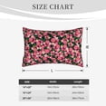thumbnail image 5 of Haiem Pillowcase for Hair and Skin Queen - Trendy Floral Printed Soft Pillowcase with Envelope Closure-20"x30", 5 of 8