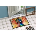 thumbnail image 4 of Carolines Treasures DAC3256JMAT 24 x 36 in. Unisex Peacock Doormat, 4 of 5