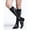 Black, variant on Sigvaris 412CXS56 20-30mmHg Knee High Compression Sock- Extra Large And Short- Pink