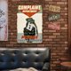 thumbnail image 3 of Brazos Placa Metal Vintage Pintura Hierro Rectangular Arte Pared Del 20x30cm, 3 of 9