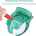 thumbnail image 2 of Golf Ball Line Liner Accurately Align Putts Drawing Markergolf Marker Accesorios De Golf Deporte Red, 2 of 6