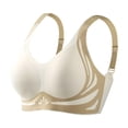 thumbnail image 2 of Lushfitting Powerful Push-Up Seamless Bra, Women's Full Coverage Support Anti Sagging Bra Complexion 38, 2 of 5
