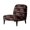 Merry Christmas Print, variant on HELLHERO Non Slip Armless Accent Chair Cover Stain Protection Elastic Armless Chair Slipcover for Hotel, Tie Dye Palm Print