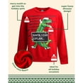 thumbnail image 6 of Quad Seven Boys Ugly Christmas Sweater Fleece Novelty Xmas Holiday Party Pullover Sweatshirt, 6 of 7