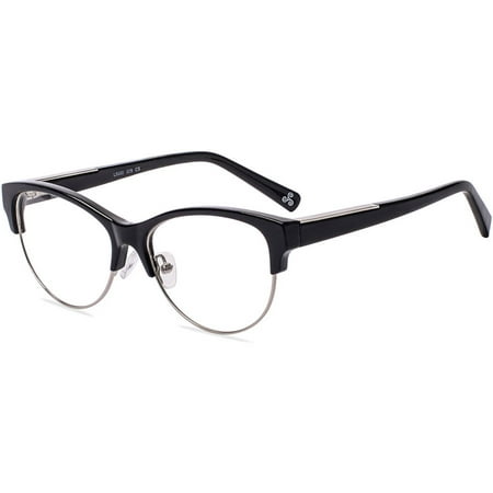 Designer Looks for Less Womens Prescription Glasses, L5000 Black