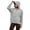 Gray, variant on UPF 100+ Sun Jacket for Women Full Zip Hoodie with Side Pockets Thumb Holes UV Protection Lightweight Outdoor Hiking Beach Jacket