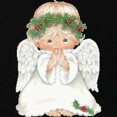 thumbnail image 3 of CafePress - Christmas Cute Baby Angel Praying T Shirt - Dark T-Shirt Kids XS-XL, 3 of 4